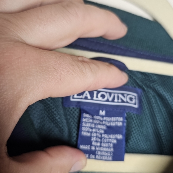 LA Loving Irish Golf Pullover Size Medium - Picture 7 of 9